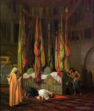 Jean-Léon Gérôme œuvres - Le tombeau de Hazrat Imam Hisain Allahis Salam