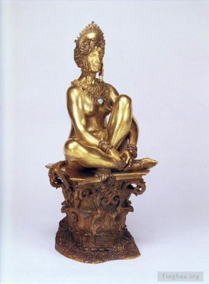 Jean-Léon Gérôme œuvres - Corinthe Un nu féminin assis