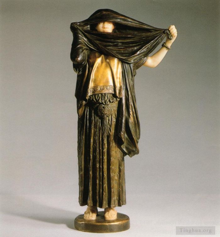 Jean-Léon Gérôme Sculpture - La Femme Au Voile