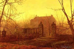 John Atkinson Grimshaw œuvres - Matin d'automne