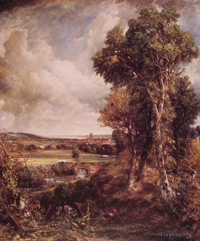 John Constable Peinture à l'huile - Vallée de Dedham
