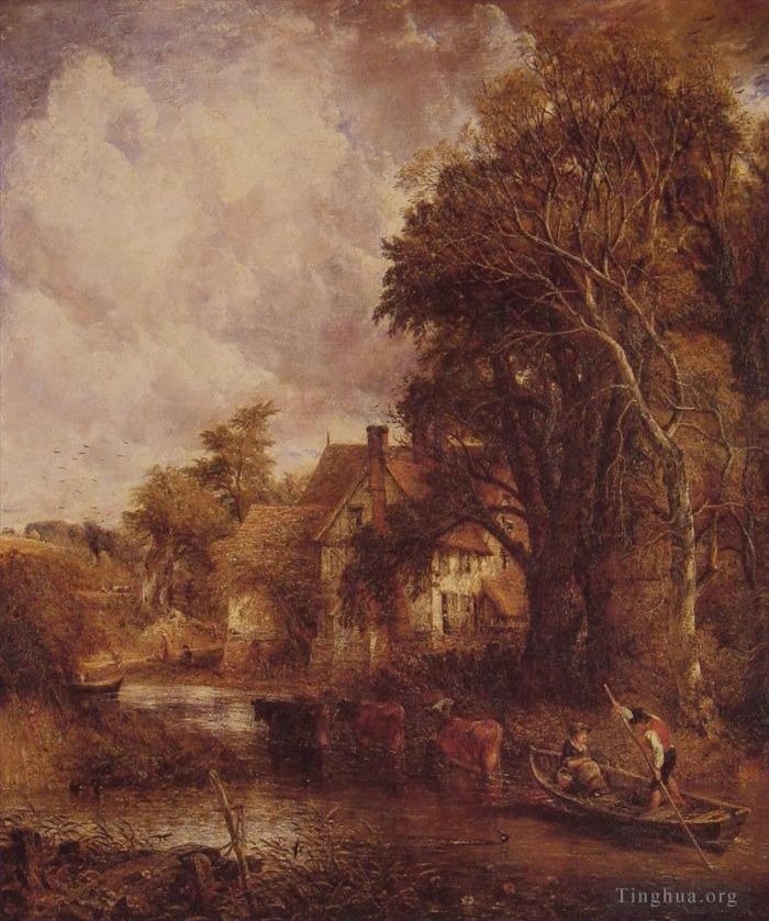 John Constable Peinture à l'huile - La ferme de la Vallée