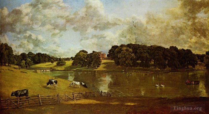 John Constable Peinture à l'huile - Parc Wivenhoe Essex