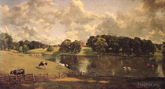 John Constable Peinture à l'huile - Parc Wivenhoe