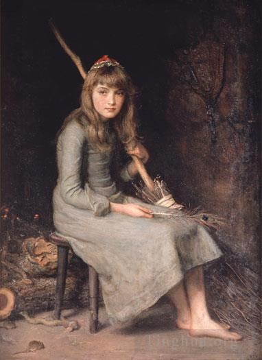 John Everett Millais Peinture à l'huile - Cendrillon1