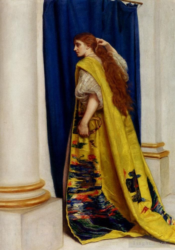 John Everett Millais Peinture à l'huile - Esther