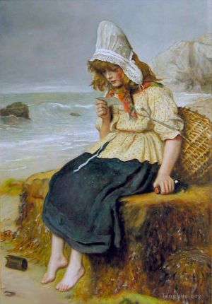 John Everett Millais œuvres - Message de la mer