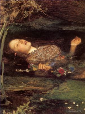 John Everett Millais œuvres - Ophélie