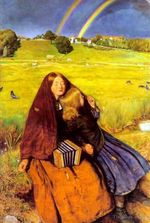 John Everett Millais œuvres - Fille aveugle
