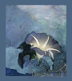 John LaFarge Peinture à l'huile - Fleur nocturne