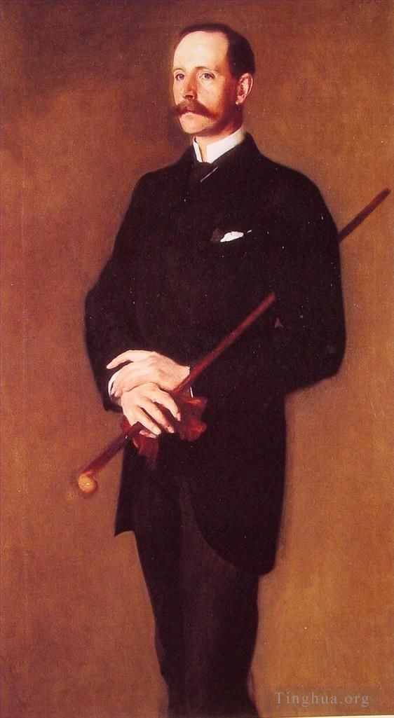 John Singer Sargent Peinture à l'huile - Portrait du brigadier Archibald Campbell