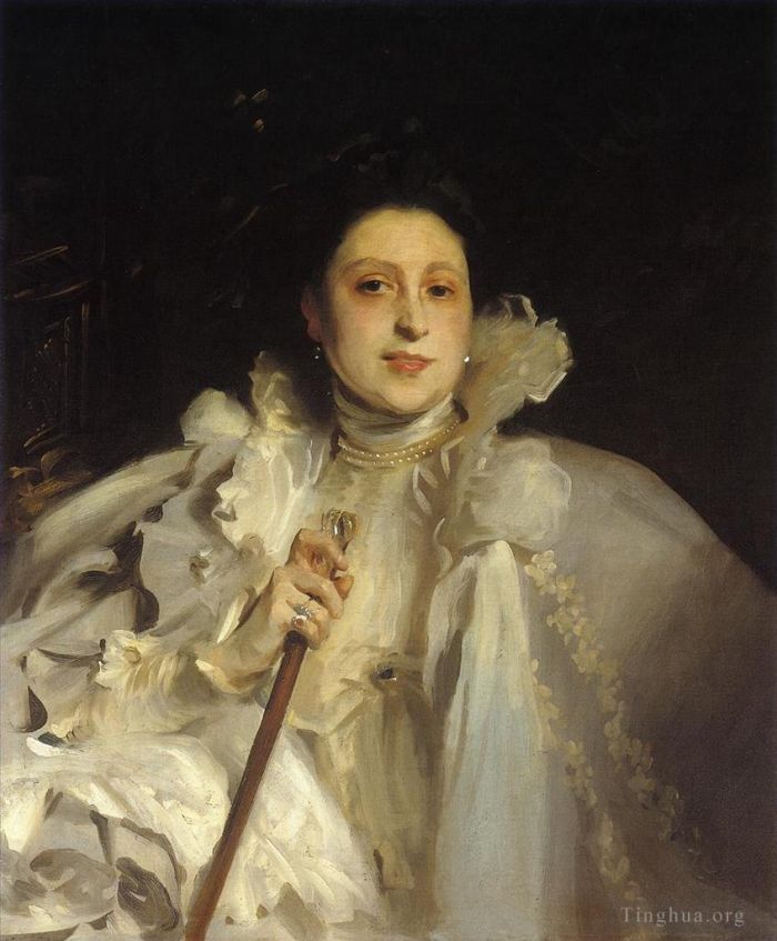 John Singer Sargent Peinture à l'huile - Portrait de la comtesse Laura Spinola Nunez del Castillo