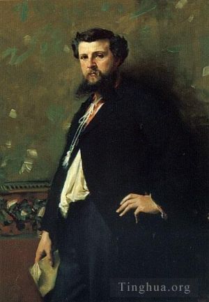 John Singer Sargent œuvres - Portrait d'Édouard Pailleron