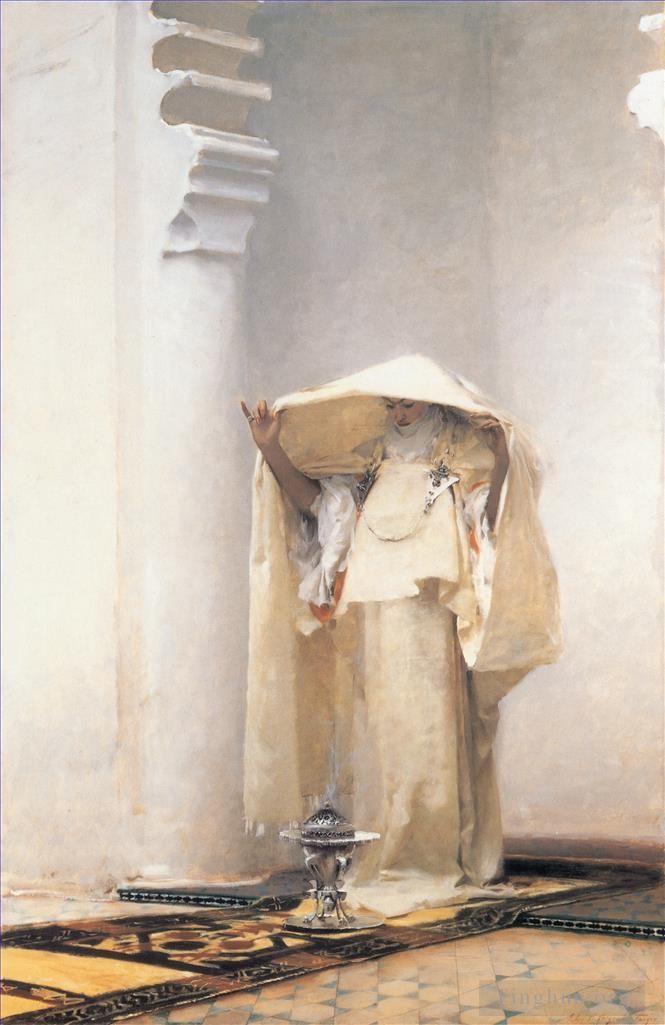 John Singer Sargent Peinture à l'huile - Fumée d'Ambre Gris