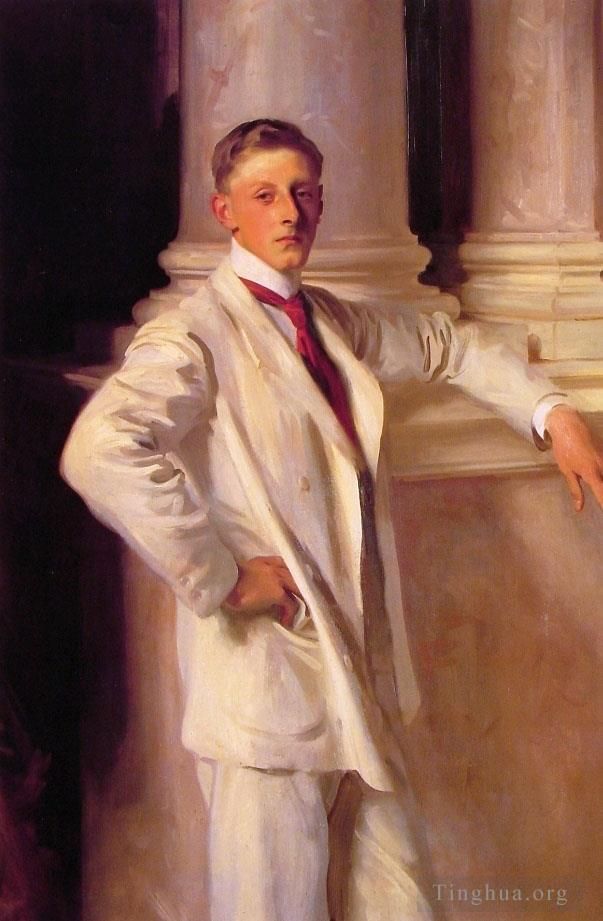 John Singer Sargent Peinture à l'huile - Portrait de Lord Dalhousie