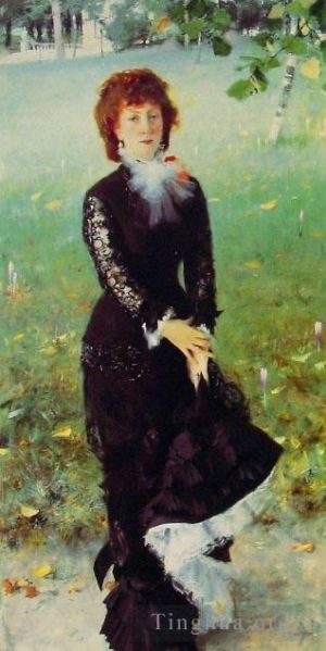 John Singer Sargent œuvres - Portrait de Madame Edouard Pailleron