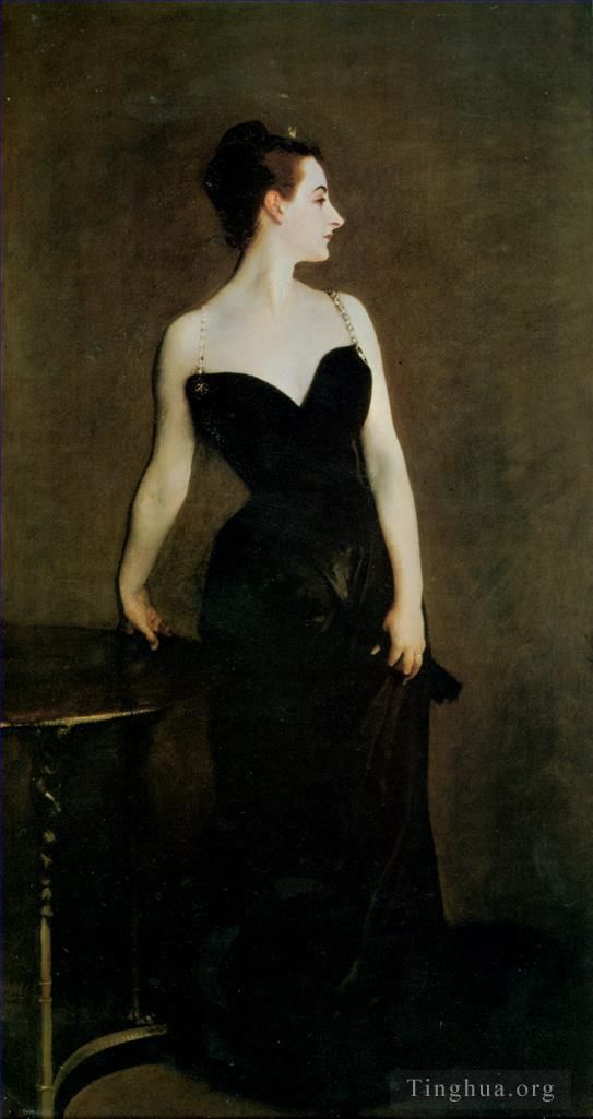 John Singer Sargent Peinture à l'huile - Portrait de Madame X