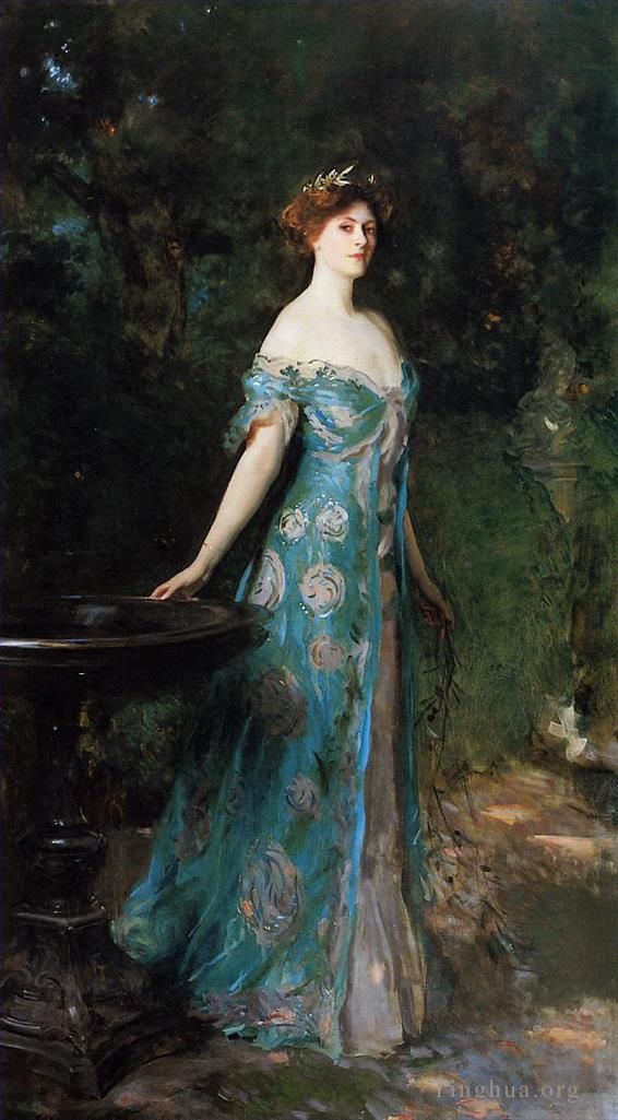 John Singer Sargent Peinture à l'huile - Portrait de Millicent duchesse de Sutherland