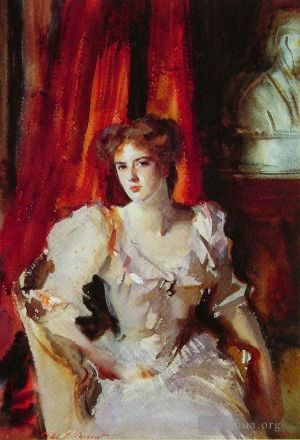 John Singer Sargent œuvres - Portrait de Miss Eden