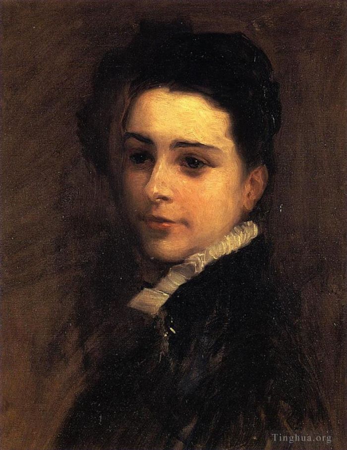John Singer Sargent Peinture à l'huile - Portrait de Mme Charles Deering
