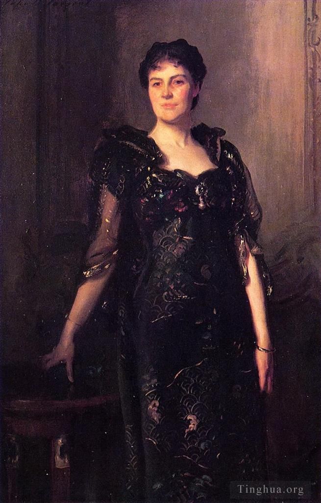John Singer Sargent Peinture à l'huile - Mme Charles F St Clair Anstruther Thompson née Agnes portrait