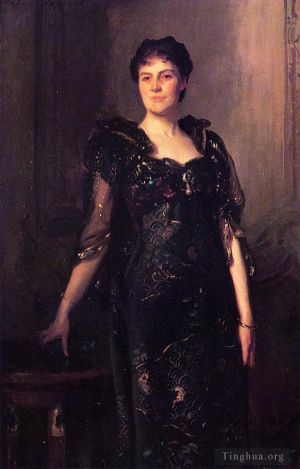 John Singer Sargent œuvres - Mme Charles F St Clair Anstruther Thompson née Agnes portrait