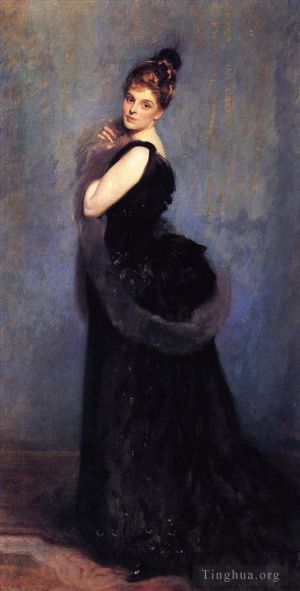 John Singer Sargent œuvres - Portrait de Mme George Gribble