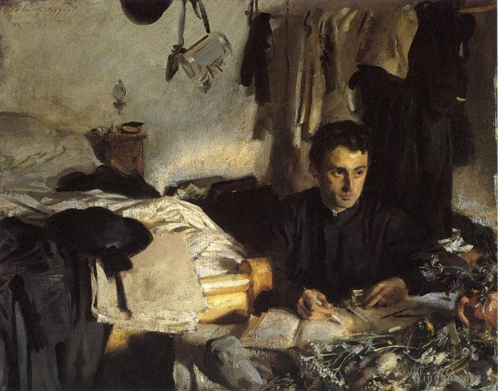 John Singer Sargent Peinture à l'huile - Père Sébastien