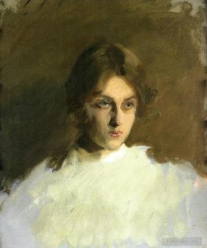 John Singer Sargent œuvres - Portrait d'Edith Français