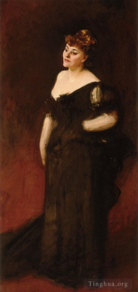 John Singer Sargent Peinture à l'huile - Portrait de Mme Harry Vane Milbank