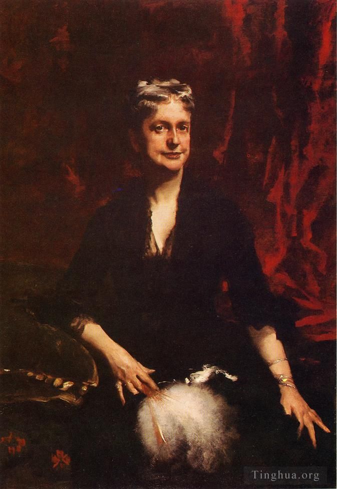 John Singer Sargent Peinture à l'huile - Portrait de Mme John Joseph Townsend Catherine Rebecca Bronson