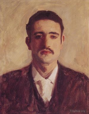 John Singer Sargent œuvres - Portrait d'un homme