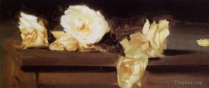 John Singer Sargent œuvres - Des roses