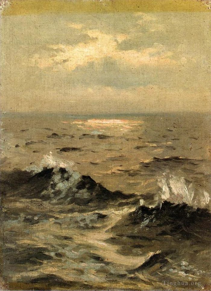 John Singer Sargent Peinture à l'huile - Paysage marin