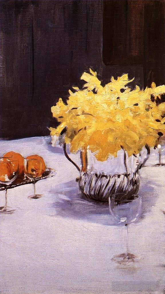 John Singer Sargent Peinture à l'huile - Nature morte aux jonquilles