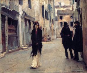 John Singer Sargent œuvres - Rue de Venise