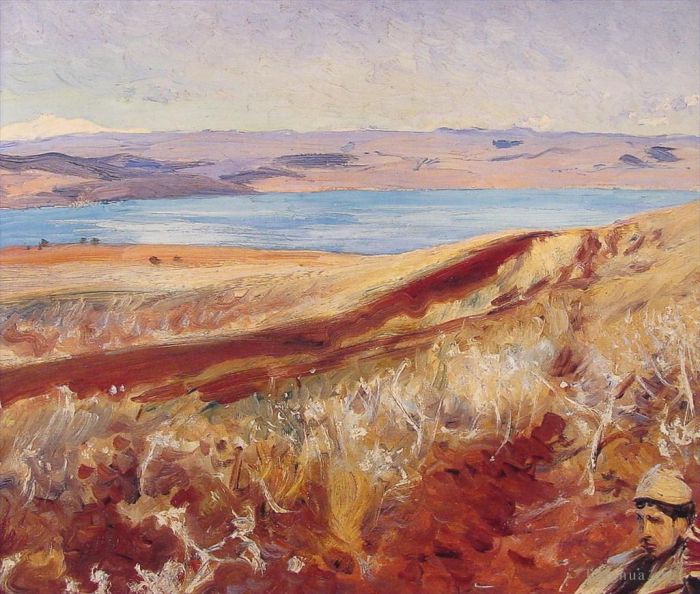 John Singer Sargent Peinture à l'huile - La mer Morte