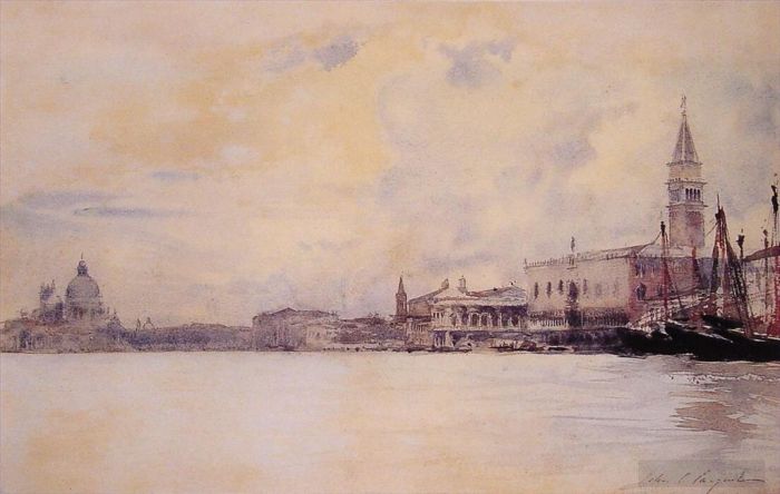 John Singer Sargent Types de peintures - Entrée du Grand Canal