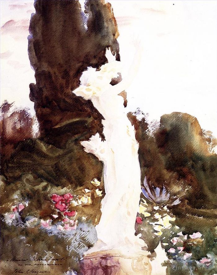 John Singer Sargent Types de peintures - Jardin Fantaisie