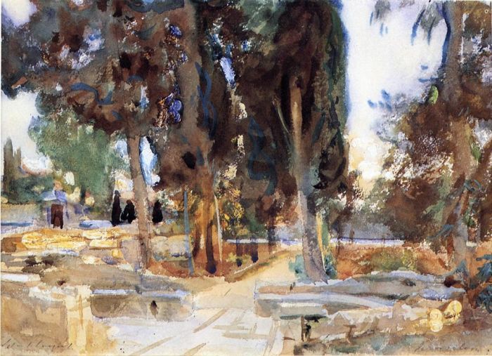 John Singer Sargent Types de peintures - Jérusalem