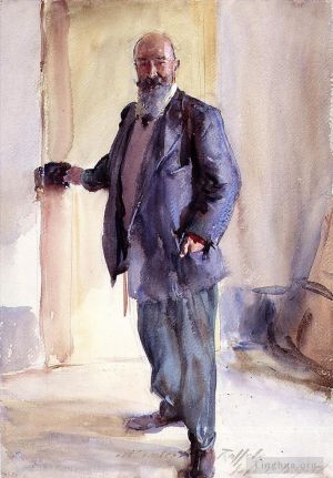 John Singer Sargent œuvres - Portrait d'Ambrogio Raffele