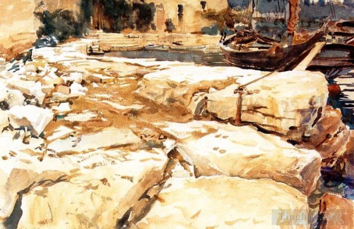 John Singer Sargent Types de peintures - Saint-Vigile