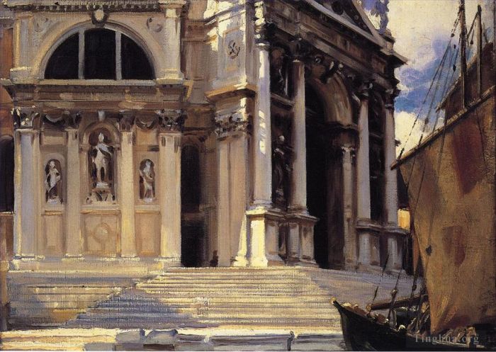 John Singer Sargent Types de peintures - Santa Maria della Salute2