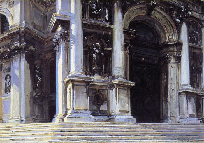 John Singer Sargent Types de peintures - Santa Maria della Salute3