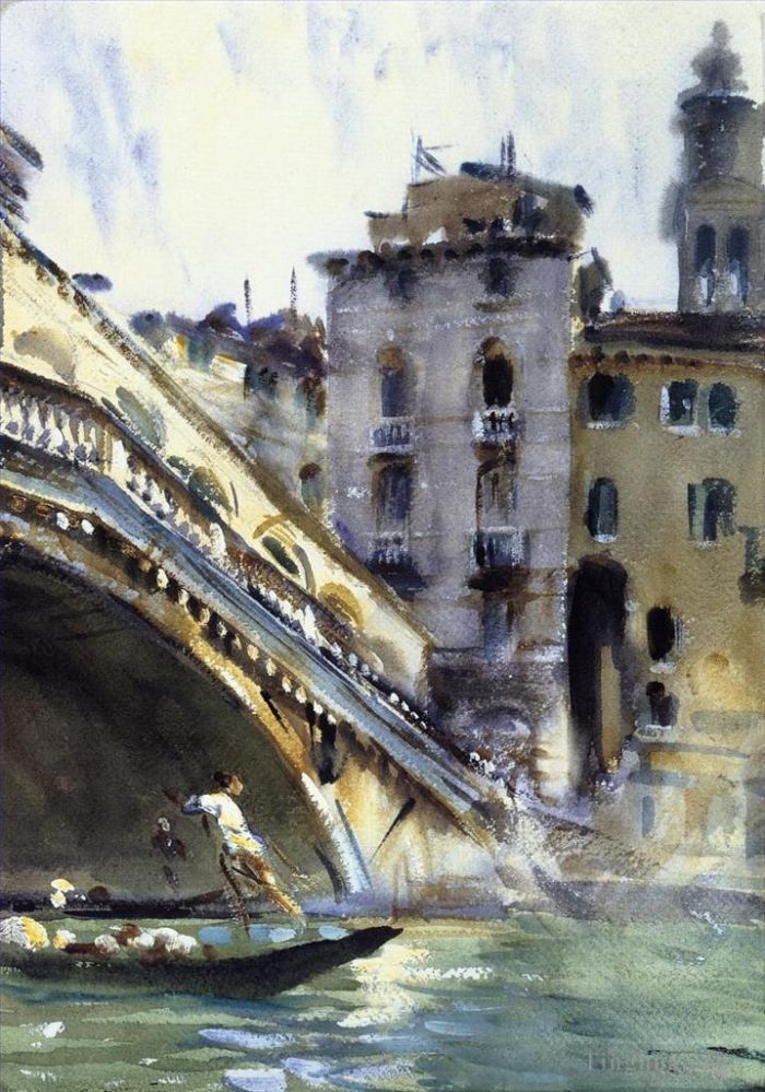 John Singer Sargent Types de peintures - Le Rialto Venise