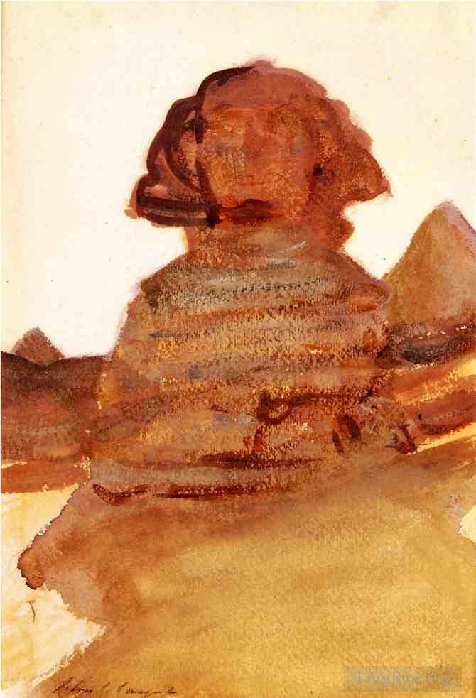 John Singer Sargent Types de peintures - Le Sphinx