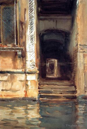 John Singer Sargent œuvres - Porte vénitienne