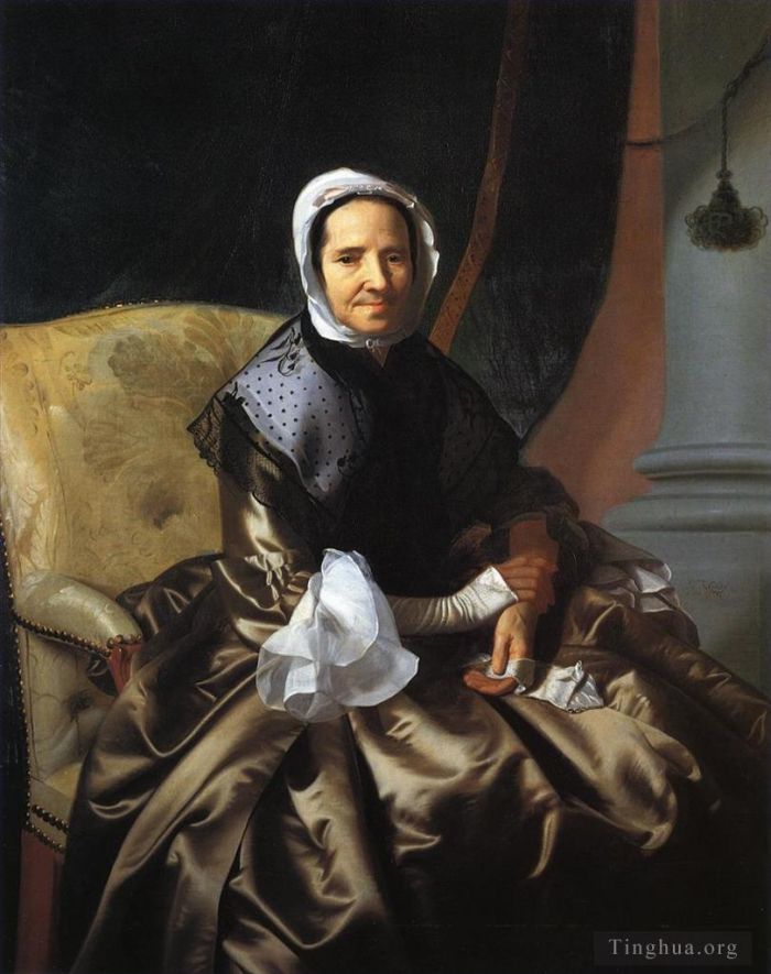 John Singleton Copley Peinture à l'huile - Mme Thomas Boylston Sarah Morecock