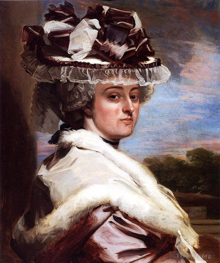 John Singleton Copley Peinture à l'huile - Portrait de Letitia F Balfour
