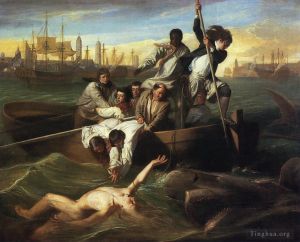 John Singleton Copley œuvres - Watson et le requin